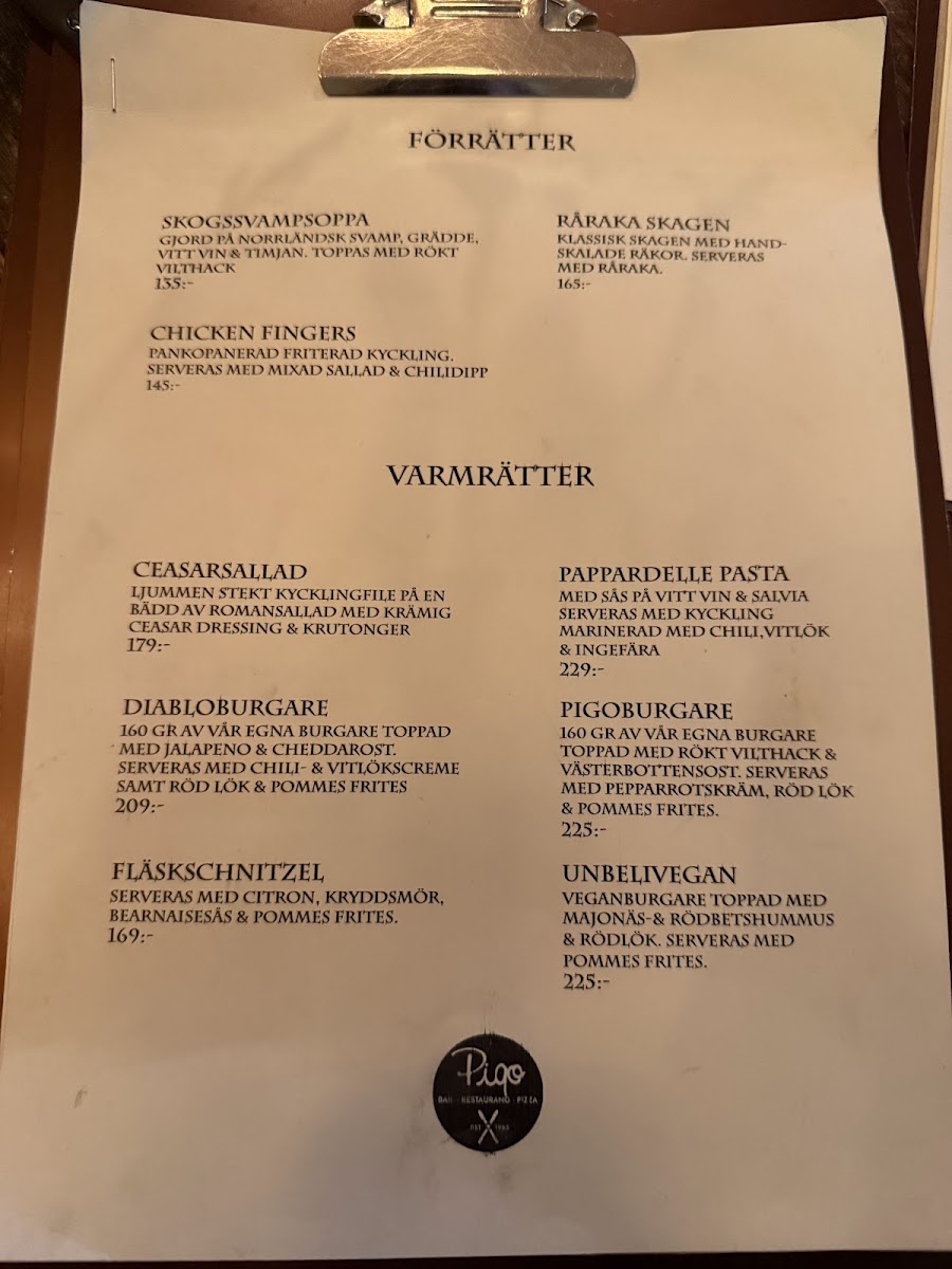 Menu Restaurang Pigo-2